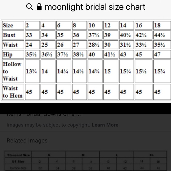 Moonlight Wedding Dress Sz 8. NWT - Picture 10 of 10